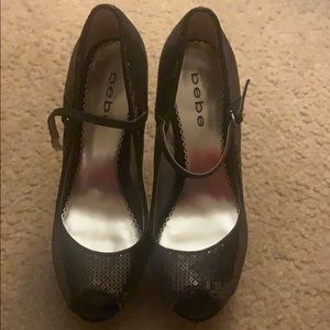 Bebe woman’s heels